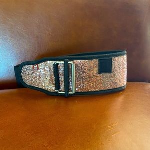 2POOD Classy Bling Weightlifting Belt - XXXS